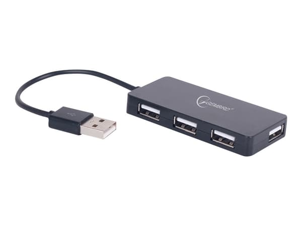 Gembird UHB-U2P4-04 - Hubb - 4 x USB 2.0 - skrivbordsmodell