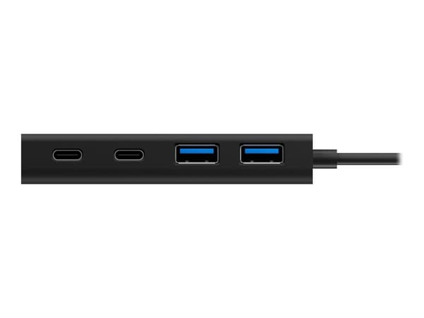 ICY BOX IB-HUB1426-U3 - Hubb - 2 x SuperSpeed USB 3.0 + 2 x USB-C - skrivbordsmodell