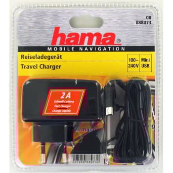 HAMA Rejselader MiniUSB 220V