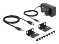 Miniatyrbild 3 av 5: Delock - Hubb - 10 x USB 3.2 Gen 1 - skrivbordsmodell