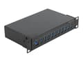 Miniatyrbild 2 av 5: Delock - Hubb - 10 x USB 3.2 Gen 1 - skrivbordsmodell