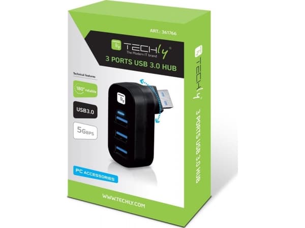 TECHly Mini - Hubb - skrivbordsmodell