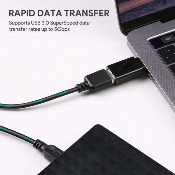 Supersnabb adapter USB C till USB 3.0
