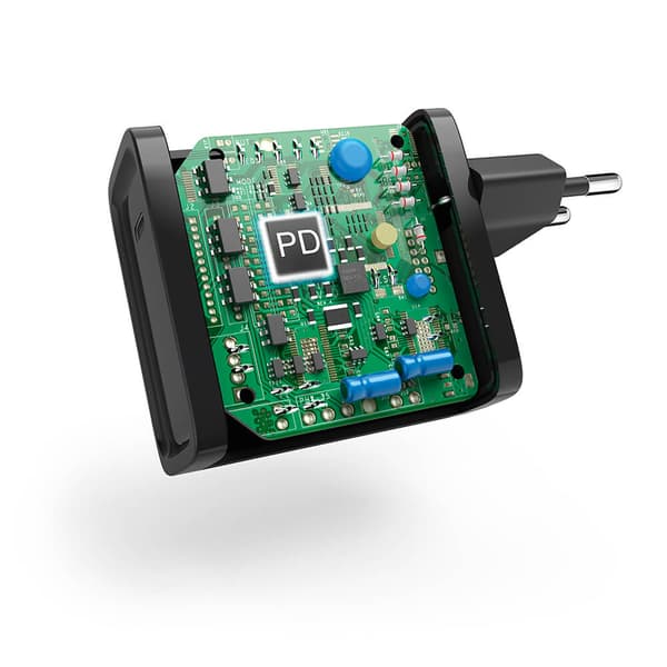HAMA Notebook Strømforsyning USB-C 100-240V 5-20V/45W