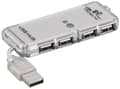 Miniatyrbild 2 av 3: Goobay 68879, USB 2.0, USB 2.0, 480 Mbit/s, Grå, Rund kabel, 0,06 m