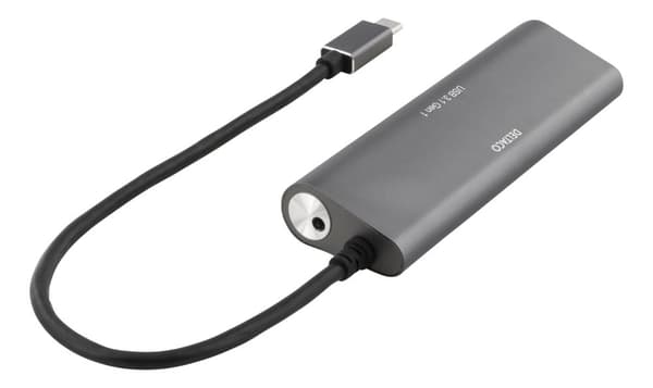 USB-C hub with 4x ports, USB-A 5 Gbps