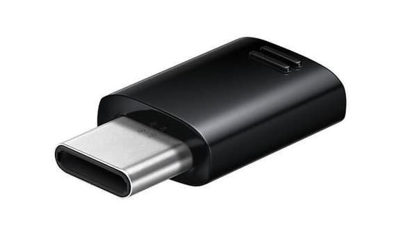 Samsung Adapter 3-pack USB-C till Micro-USB - Svart