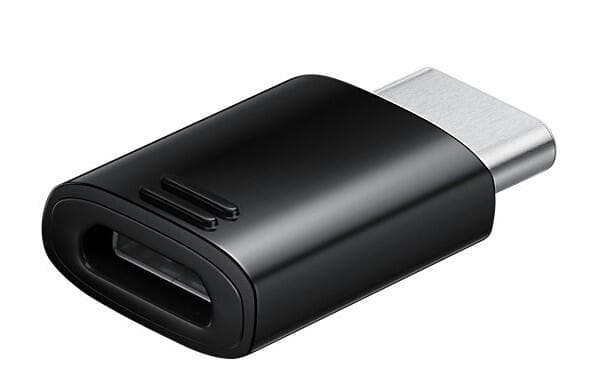 Samsung Adapter 3-pack USB-C till Micro-USB - Svart