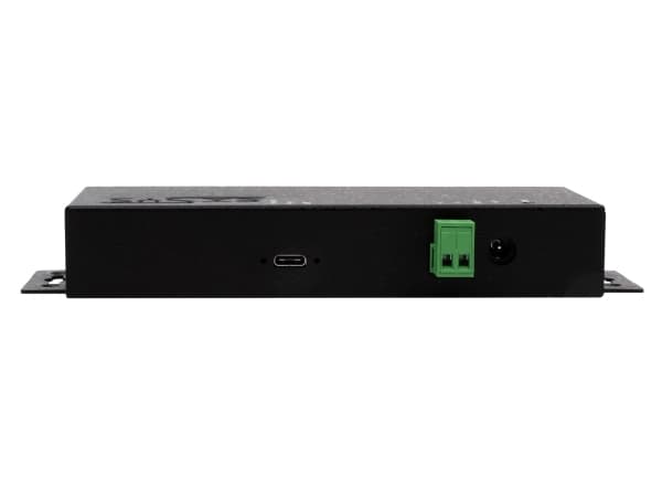 EXSYS EX-1237HMVS, USB 3.2 Gen 1 (3.1 Gen 1) Type-C, USB 3.2 Gen 1 (3.1 Gen 1) Type-A, USB 3.2 Gen 1 (3.1 Gen 1) Type-C, 5000 Mbit/s, Svart, Metall,