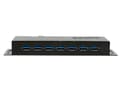 Miniatyrbild 3 av 4: EXSYS EX-1188HMS-3, USB 3.2 Gen 1 (3.1 Gen 1) Type-B, USB 3.2 Gen 1 (3.1 Gen 1) Type-A, 5000 Mbit/s, Svart, Energiljus, 12 V