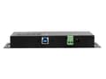 Miniatyrbild 4 av 4: EXSYS EX-1188HMS-3, USB 3.2 Gen 1 (3.1 Gen 1) Type-B, USB 3.2 Gen 1 (3.1 Gen 1) Type-A, 5000 Mbit/s, Svart, Energiljus, 12 V