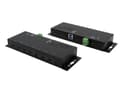 Miniatyrbild 1 av 4: EXSYS EX-1188HMS-3, USB 3.2 Gen 1 (3.1 Gen 1) Type-B, USB 3.2 Gen 1 (3.1 Gen 1) Type-A, 5000 Mbit/s, Svart, Energiljus, 12 V
