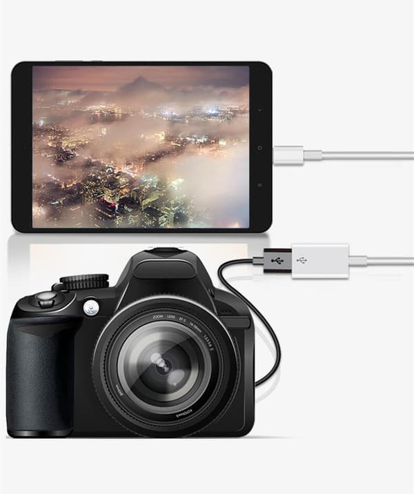 SiGN USB-C till USB Kamera Adapter - Vit