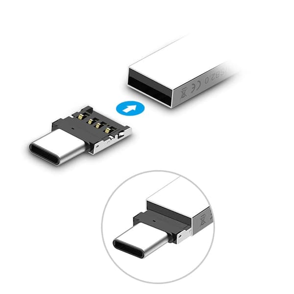 USB-C til USB-adapter Lille superhurtig overførsel