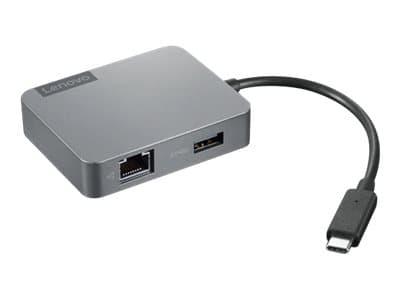 Lenovo USB-C Travel Gen2 - Keskitin - 1 x VGA + 1 x HDMI + 1 x 1Gb Ethernet + 1 x SuperSpeed USB - pöytätietokone - ThinkBook 14s Yoga G2 IAP; ThinkP