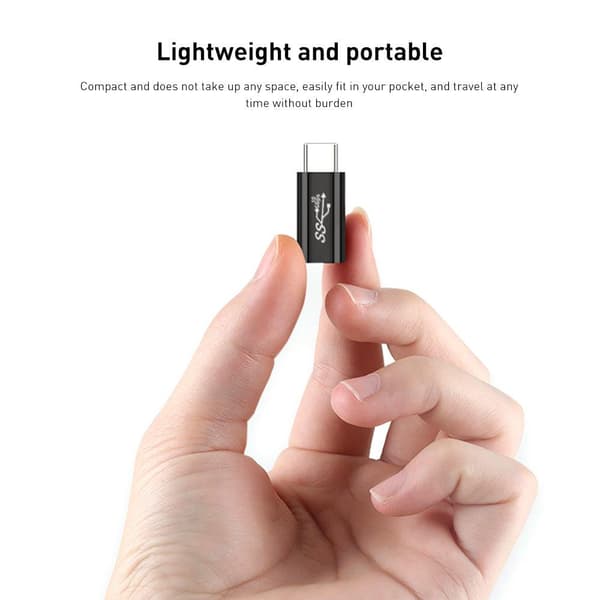 NÖRDIC USB C 3.1 -sovitin uros–naaras
