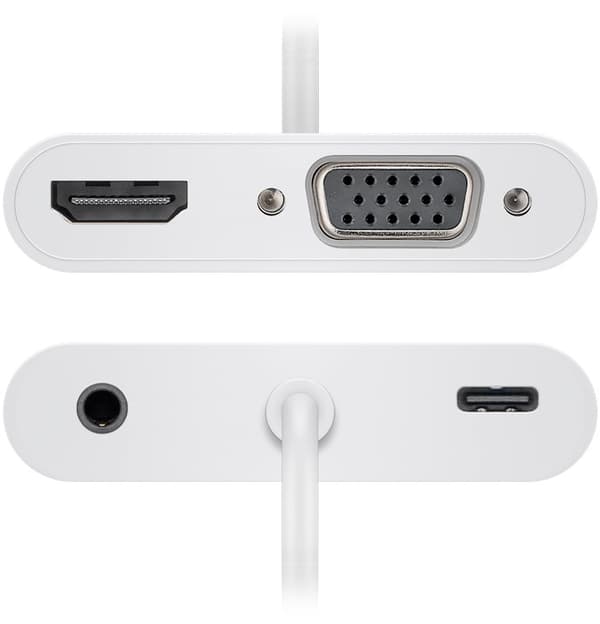 USB-C™ multiportadapter till HDMI™, VGA, Power Delivery, 100 W