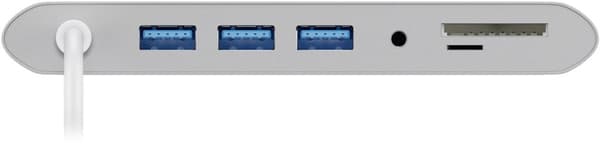 USB-C™ multiport-adapter af aluminium