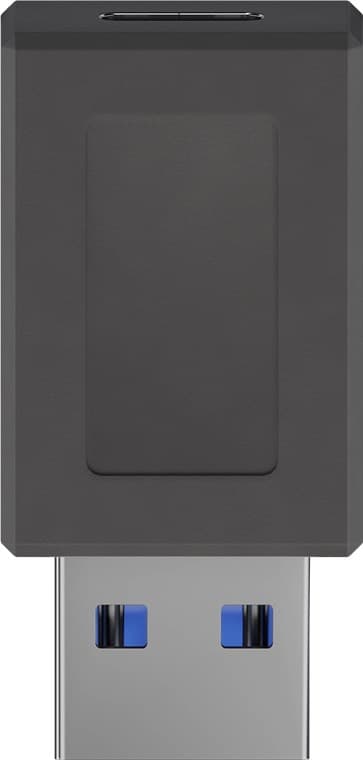 USB 3.0 SuperSpeed ​​USB-A til USB-C™-adapter, sort