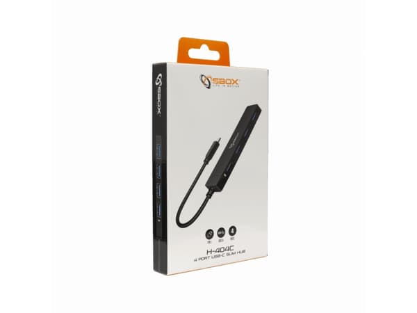 Sbox Technology USB HUB SBOX 4x USB-A 3.0 (1782-uniw)