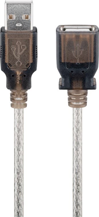USB seriell RS232 omformer mini, gjennomsiktig