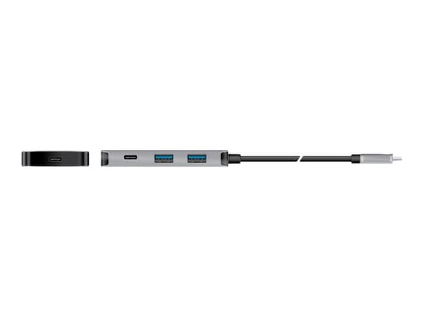 Club 3D CSV-1543 - Hubb - 2 x USB 3.1 Gen 2 + 2 x USB-C 3.1 Gen 2 - skrivbordsmodell