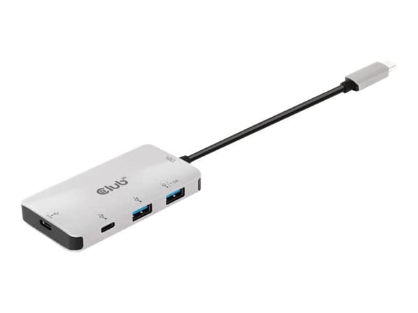 Club 3D CSV-1543 - Hubb - 2 x USB 3.1 Gen 2 + 2 x USB-C 3.1 Gen 2 - skrivbordsmodell