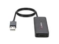 Miniatyrbilde 4 av 5: Lindy 42986, USB 2.0, USB 2.0, 480 Mbit/s, Sort, Plast, Rund kabel