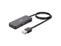 Miniatyrbilde 5 av 5: Lindy 42986, USB 2.0, USB 2.0, 480 Mbit/s, Sort, Plast, Rund kabel
