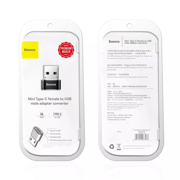 USB-C till USB-A Adapter Baseus Mini