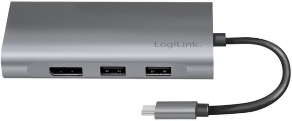 LogiLink USB 3.2 Gen 1 USB-C dockingstation 8-port