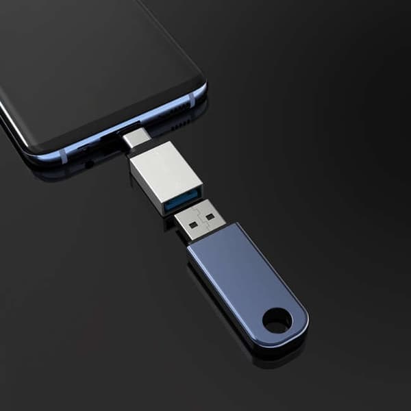 Adapter USB-A (Hona) till USB-C (Hane)