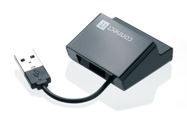 Connect IT CI-108, USB 2.0, 480 Mbit/s, Svart, Windows 2000, Windows 7 Home Basic, Windows 7 Home Basic x64, Windows 7 Home Premium, Windows 7..., Ma