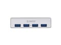 Miniatyrbild 3 av 5: HUB USB Orico MH4PU-P-SV-BP 4x USB-A 3.0 (MH4PU-P-SV-BP)