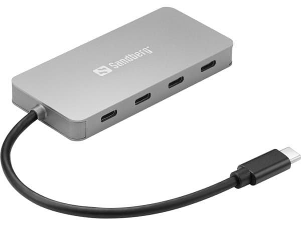 Sandberg - Keskitin - 4 x USB-C - työpöytätietokoneet