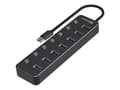 Miniatyrbild 4 av 5: Sandberg - Hubb - 7 x SuperSpeed USB 3.0 - skrivbordsmodell