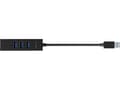 Pikkukuva 5 / 5: ICY BOX IB-HUB1419-LAN, USB 3.2 Gen 1 (3.1 Gen 1) Type-A, RJ-45, USB 3.2 Gen 1 (3.1 Gen 1) Type-A, 5000 Mbit/s, Sort, Alumiini, Gigabit Ethernet