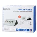 Miniatyrbild 5 av 5: LogiLink USB 2.0-hub 4+1 fast charge