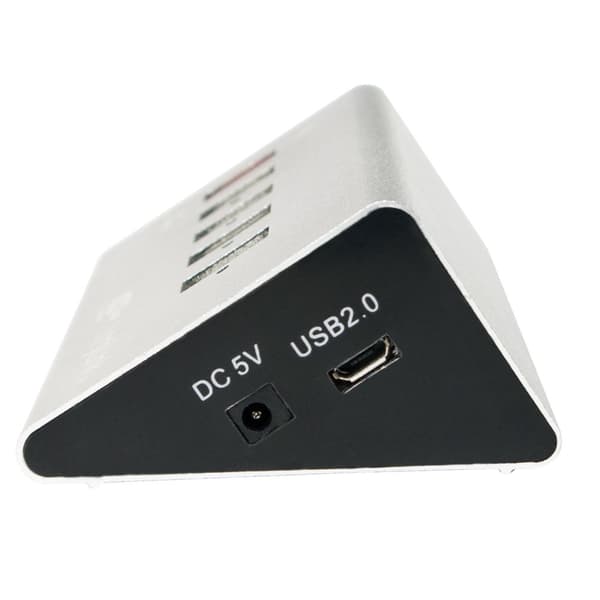 LogiLink USB 2.0-hub 4+1 fast charge