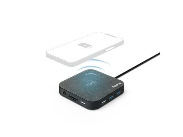 Hama 00200134, USB 3.2 Gen 1 (3.1 Gen 1) Type-C, 3,5 mm, HDMI, RJ-45, USB 3.2 Gen 1 (3.1 Gen 1) Type-A, USB 3.2 Gen 1 (3.1 Gen 1) Type-C, VGA, 4096 x