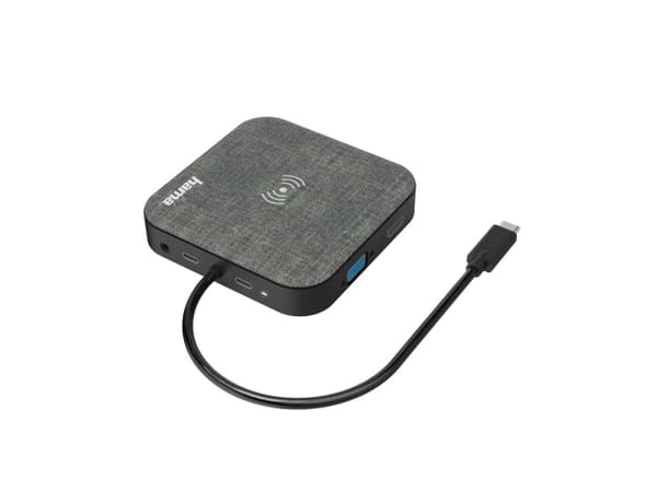 Hama 00200134, USB 3.2 Gen 1 (3.1 Gen 1) Type-C, 3,5 mm, HDMI, RJ-45, USB 3.2 Gen 1 (3.1 Gen 1) Type-A, USB 3.2 Gen 1 (3.1 Gen 1) Type-C, VGA, 4096 x