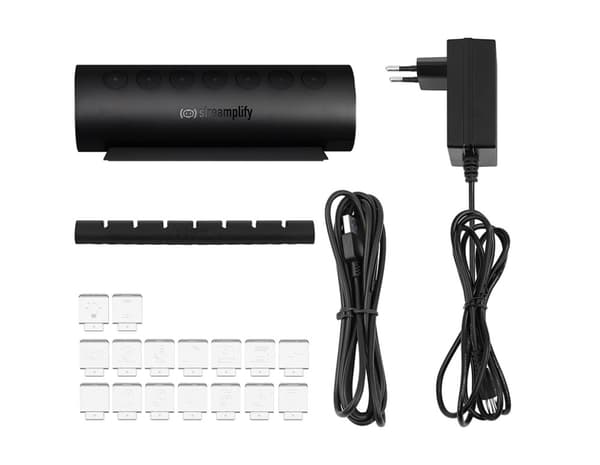 Streamplify HUB CTRL 7 Slot, RGB, 12V - black