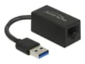 Miniatyrbild 2 av 5: Delock - Nätverksadapter - USB 3.2 Gen 1 - Gigabit Ethernet x 1 - svart
