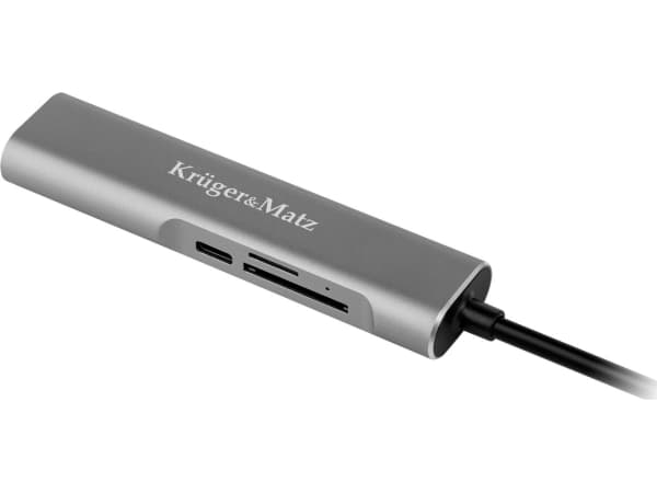 USB typ C till HDMI/USB3.0/SD/MicroSD/C-port (HUB)