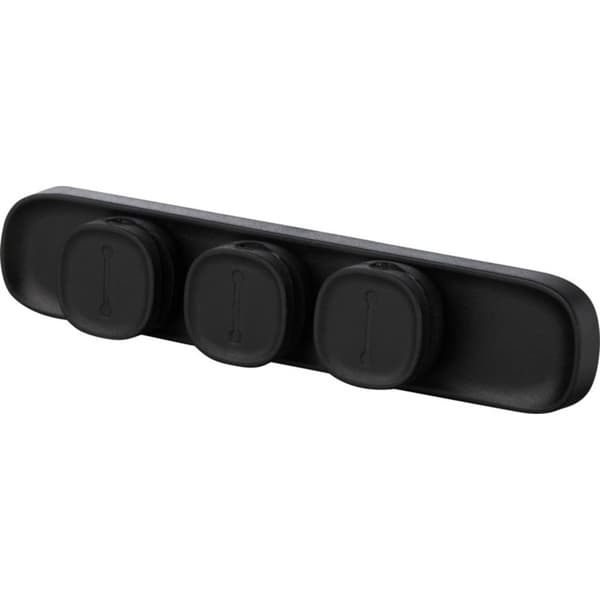 Avenue Magclick Magnetic Cable Organiser Solid Black One Size