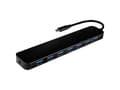 Miniatyrbild 2 av 4: Value 14.99.5040, USB 3.2 Gen 1 (3.1 Gen 1) Type-C, USB 3.2 Gen 1 (3.1 Gen 1) Type-A, 5000 Mbit/s, Svart, Gjuten aluminium, 0,1 m