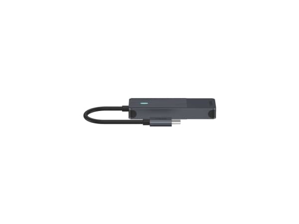 Rapoo UCH-4003, USB 3.2 Gen 1 (3.1 Gen 1) Typ-C, USB 3.2 Gen 1 (3.1 Gen 1) Typ-A, USB 3.2 Gen 1 (3.1 Gen 1) Typ-C, 5000 Mbit/s, Antracit, 0,17 m, Kin