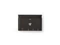 Miniatyrbild 4 av 5: Nedis TCARF250BK - Hubb - 1 x USB 3.1 Gen 2 + 2 x USB 3.1 + 1 x USB 3.1 Gen 2 (kraftleverans) - skrivbordsmodell