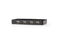 Miniatyrbild 5 av 5: Nedis UHUBU2730BK - Hubb - 7 x USB 2.0 - skrivbordsmodell