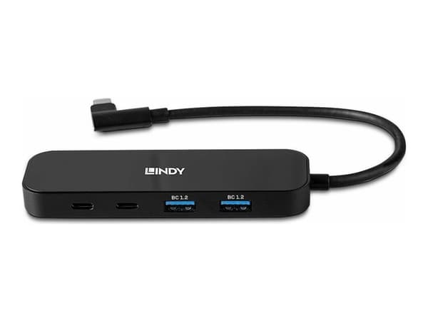 Lindy - Hubb - 4 x USB 3.2 Gen 2 - skrivbordsmodell